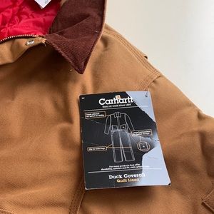 One piece canvas brand new one piece suit with hood